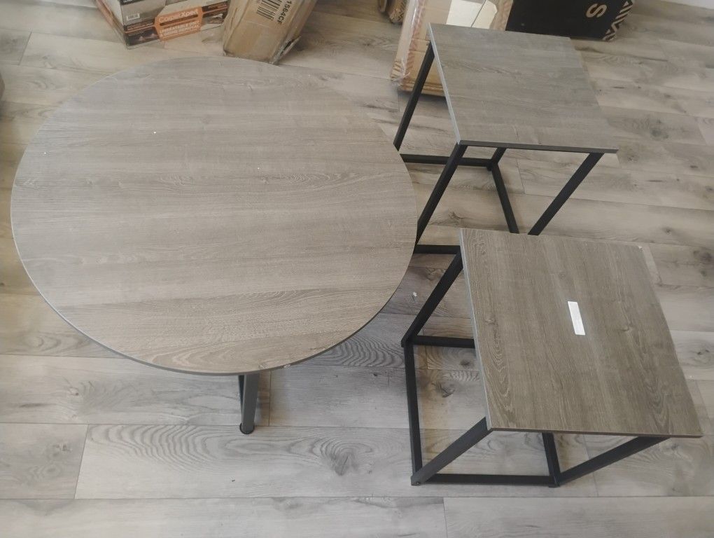Three Piece Table Set