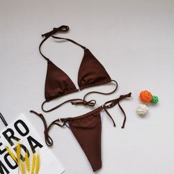 Candice Bikini - Coffee Brown Color 2 Piece