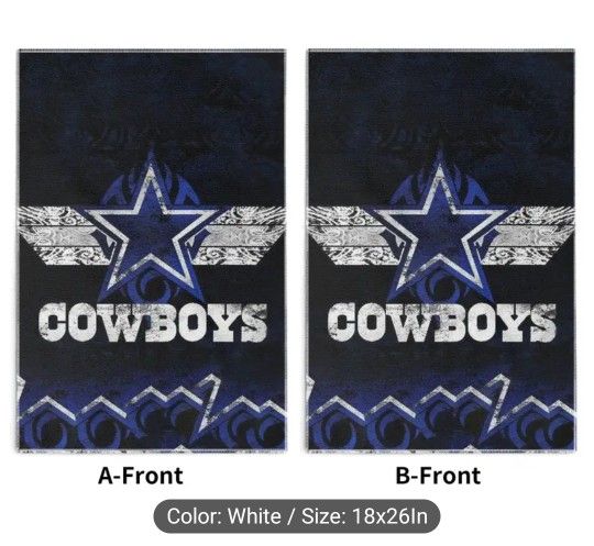 NEW: 2-DALLAS COWBOYS TOWELS