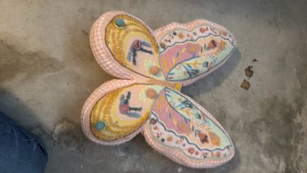 Butterfly pillow