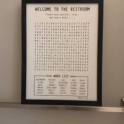 Decorative sign 