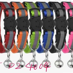 Upgraded Version - Reflective Cat Collar with Bell