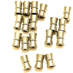 Lot Of 18 German Silver Beads