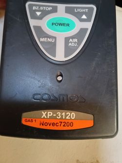 Cosmos electric 3120 portable gas detector