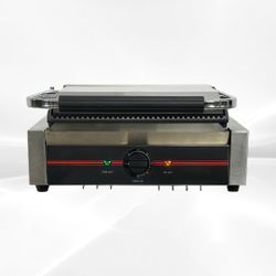NSF Panini Sandwich Grill Grooved Plates Single PG811EA