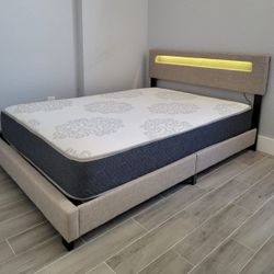 NEW FULL-SIZE MATTRESS AND BOX SPRING - 2PC