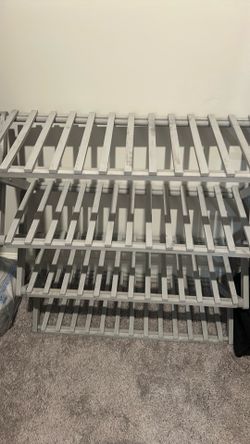 4 shelf shoe rack