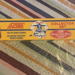 1990 Baseball Score Collector Set