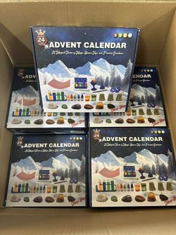 JAJ Advent Calendar 2026 for Kids Ages 6-8-12, 24-Day Countdown Christmas Gifts for Kids with Magic Tricks, Science Experiments, Gemstones Educational