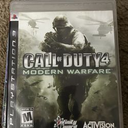 PS3 Call Of Duty Modern Warfare 4