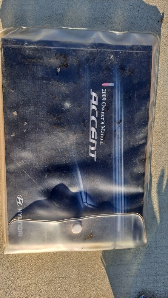 2009 Hyundai Accent owner's manual Part