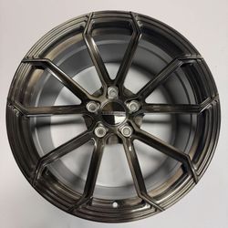 20" Victor Equipment Victor Fox 20x11.5 5x130 +52 Brushed Gunmetal