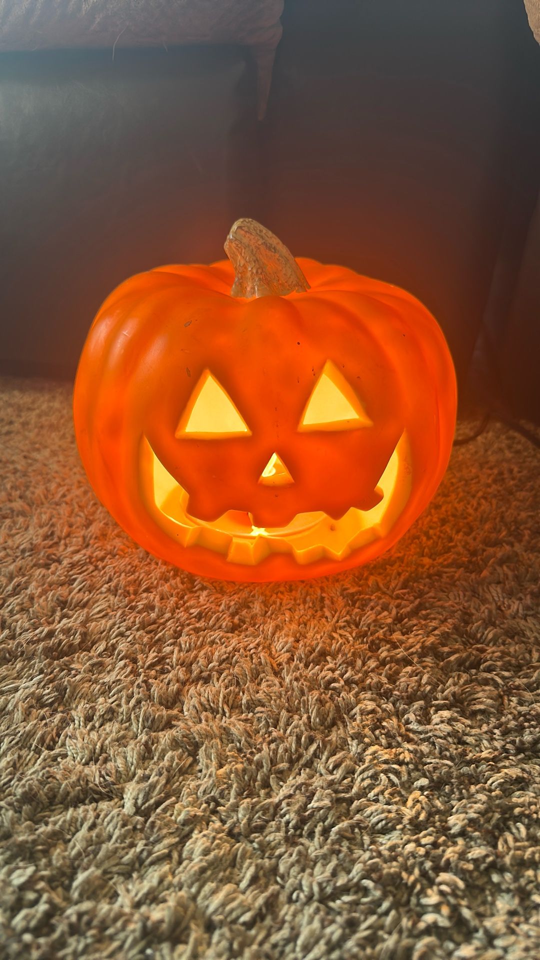 Light Up Pumpkin Decoration