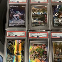 Pokémon psa graded cards