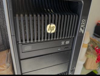 HP z820 NO CPU No RAM No HDD AS IS