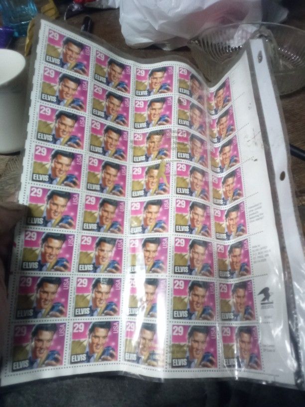 40 Elvis Stamps
