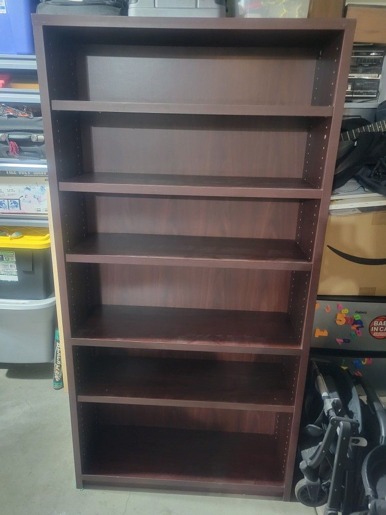 Large Mahogony Bookshelves