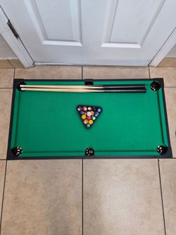 Mini Pool Table.
