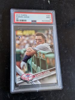 Topps 2017 Aaron Judge PSA9 #SP