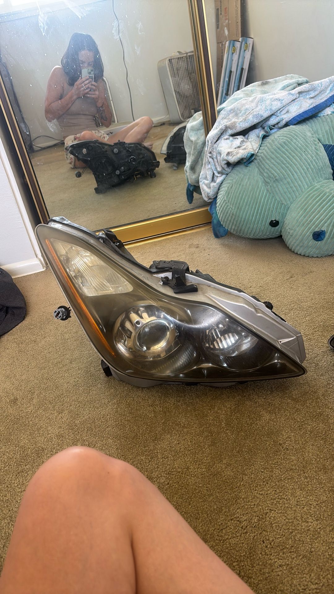 G37 Stocked Headlights