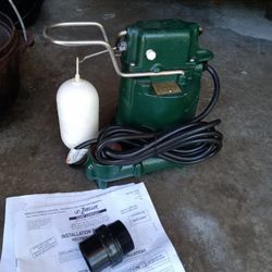  Submersible Sump Pump 