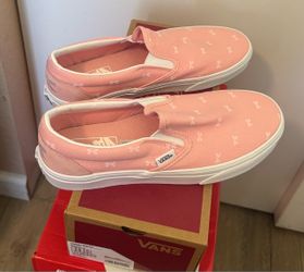 Vans pink bows