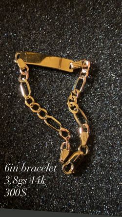 14k Gold Bracelet 