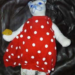 Porcelain Cat Head Doll