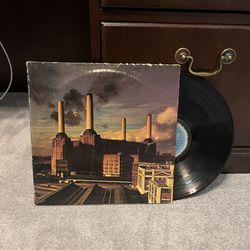 Pink Floyd - Animals Vinyl Record 1977 Album Vintage Black