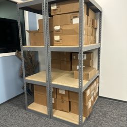  Boltless Shelving - 48 × 24 x 60" Perfect Condition 