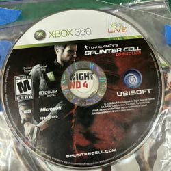 Tom Clancy Splinter Cell Xbox 360