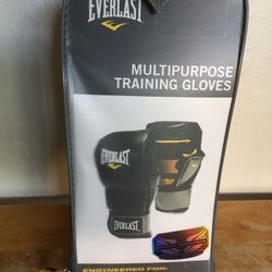 Brand New Everlast 12 oz. Sparring Gloves - Black