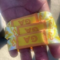 Bottlerock Wristbands