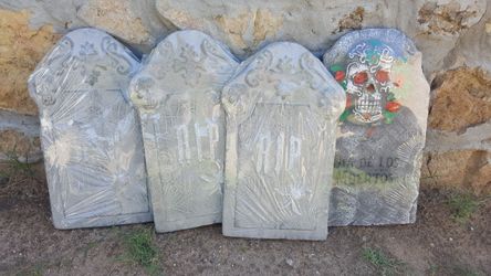 NEW *Foam Tombstones in wrapping