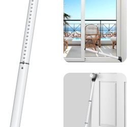 AceMining Upgraded Door Security Bar & Sliding Patio Bar, Heavy Duty Stoppers Adjustable Jammer