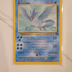 Pokémon TCG Card - Articuno - 17/62 - Rare Unlimited - Fossil Unlimited [NM]