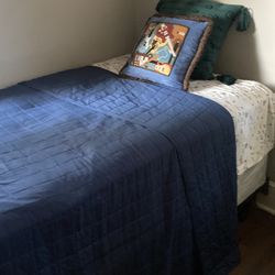 TWIN BED AND FRAME