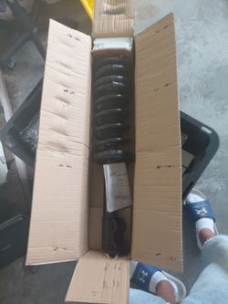 Coil spring.