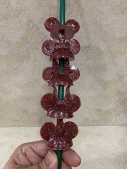 Glitter Straw Toppers