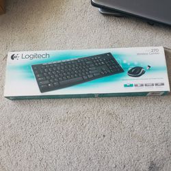 Logitech  Wireless Combo keyboard & mouse