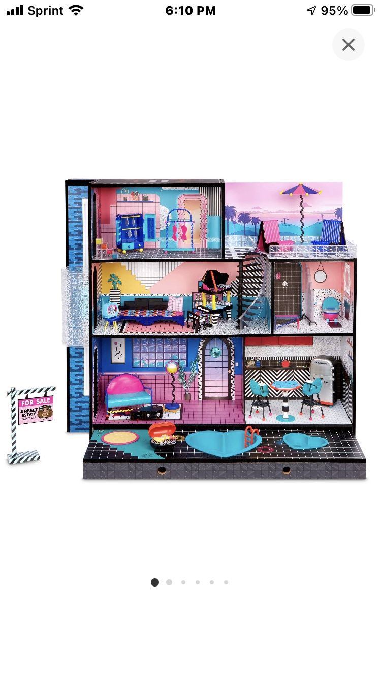 Lol Doll House Includes Dolls Pets Furniture