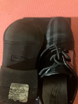 Black Patent Leather Oxford Dress Shoes