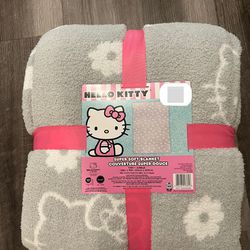 Twin Hello Kitty Blanket