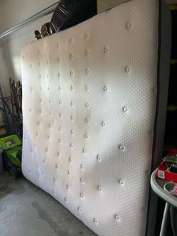 King size mattress , good condition.