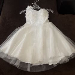 White Dress Size 10-12