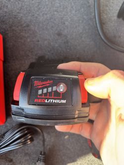 Milwaukee 1/4 in. Impact Drill + Battery & Charger