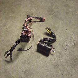 Spectrum Brushless Rc Motor And ESC 4000kv