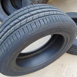 4 New  255 55 19 Continental CrossContact LX Sport Tires 111W Date 2019 & 2024