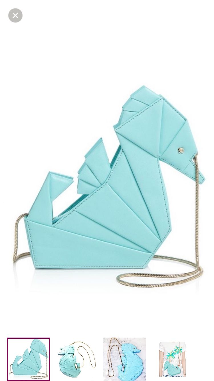 Kate ♠️ Spade Origami Seahorse Bag