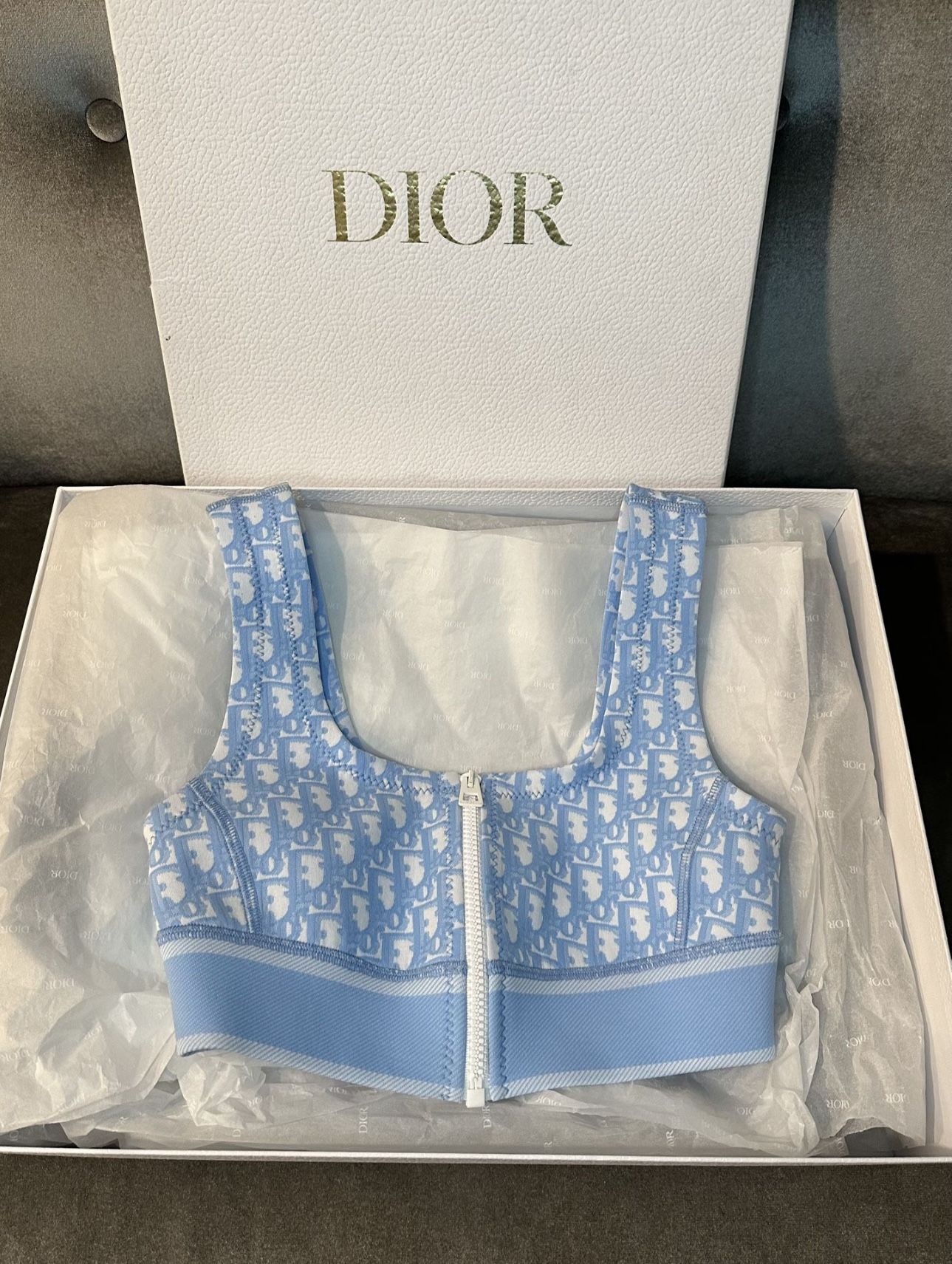 Dior Monogrammed Sports Bra